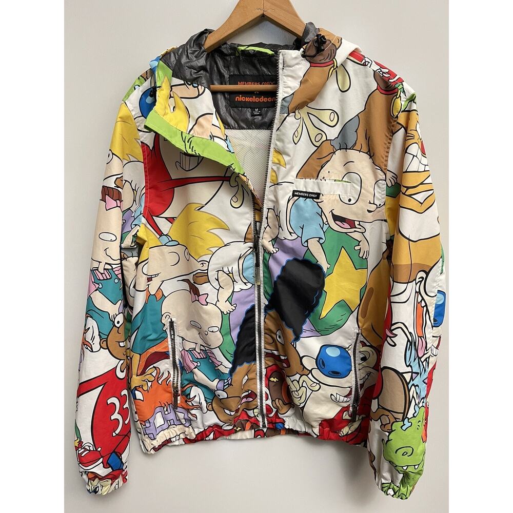Members Only Nickelodeon Jacket Medium Rugrats